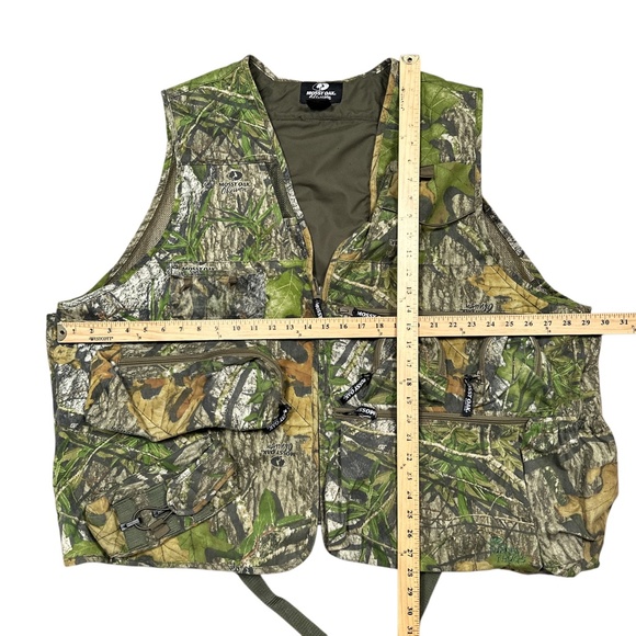 Mossy Oak Obsession Turkey Thugs Camo Utility Hunting Vest Mens 2XL - Picture 10 of 10